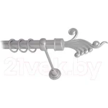 Карниз для штор Lm Decor Кения 023 1р гладкий 25мм (сатин, 3м)