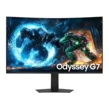 37" Монитор Samsung Odyssey G7 G75F S37FG756EI черный