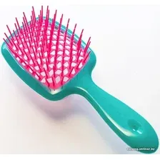 Щетка Janeke Superbrush 86SP226AR (бирюзовый/розовый)