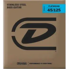 Струны для бас-гитары Dunlop Manufacturing DBFS45125 Flat