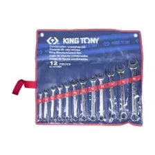 Набор комбинированных ключей, 8-22 мм, 12 предметов KING TONY 1212MR