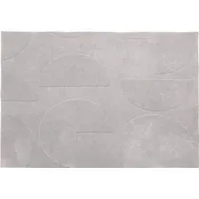 Ковер для жилой комнаты AksHome Homely RD 13 (160x200, светло-серый)