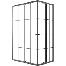Душевой уголок Niagara Eco NG-1018-14QKL 100x80x190 (черный/стекло клетка)