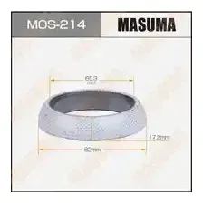 Прокладка глушителя MASUMA MOS214