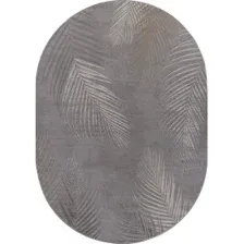 Ковры тканные LIMAN F167, 2*2,9, OVAL, GRAY