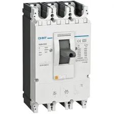 Автоматический выключатель CHINT NM8N-630S TM 3P 400А 50кА с регулируемым термомагнитным расцепителем