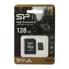 Карта памяти Silicon Power High Endurance microSDXC 128 ГБ