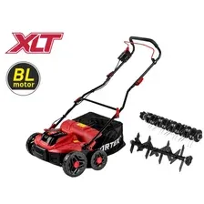 Аэратор-скарификатор аккумуляторный WORTEX CAE 3736 ALL1 XLT SOLO БЕСЩЁТ.ДВИГ., 18В+18В, шир.37см,вал для аэрации, вал для скарификации, 5 рег.высоты, 45л травосборник