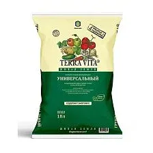 Грунт Terra Vita Живая земля Универсальный, 10 л