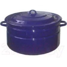Кастрюля КМЗ 42815-273/2 (20л, синий рябчик)