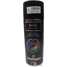 Автомобильная краска Senfineco Acrylic высокотемпературная черный 400мл 4200