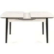 Кухонный стол Signal Apollo APOLLOBC120 (белый/черный)