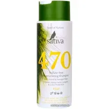 Шампунь Sativa №470 Бессульфатный восстанавливающий 250 мл