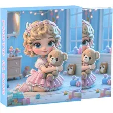 Фотоальбом Sima-Land Малышка в розовом платье, с мишкой / 10962721