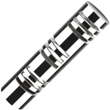 Наконечник D19 "Крафт" хром