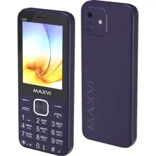 Кнопочный телефон Maxvi K28 (фиолетовый)