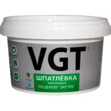 Шпатлевка VGT Экстра по дереву (1 кг, махагон)