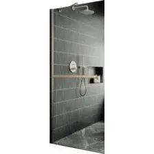 Душевая стенка MaybahGlass 109x195 / MGD-708-5ш (прозрачное стекло/хром матовый)
