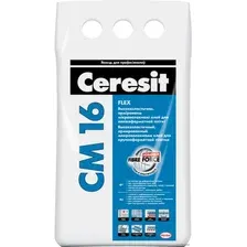 Клей для плитки Ceresit CM 16 Flex (5 кг)