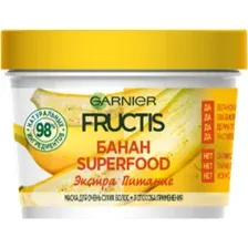Маска для волос Fructis банан, 390 мл