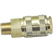 Фитинг Partner Быстроразъем пневмат с клапаном с нар рез 1/4" BSE1-2SM