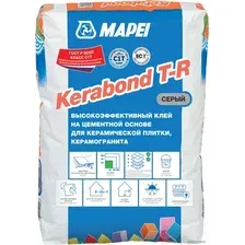 Клей для плитки Mapei Kerabond T-R (25 кг, серый)