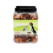 Лакомство для собак Green Qzin галеты с телятиной и уткой, 750 г