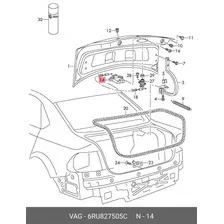 замок крышки багажника! VW Polo 11 6RU827505C VAG