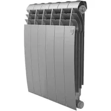 Биметаллический радиатор Royal Thermo BiLiner 500 Silver Satin (6 секций)