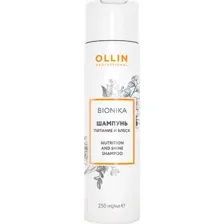 Шампунь Ollin Professional BioNika Питание и блеск 250 мл