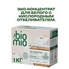 BioMio Cтиральный порошок для белого белья, 1000 г