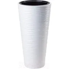 Кашпо Form-Plastic Sahara Dunes slim 2723-011 (белый)