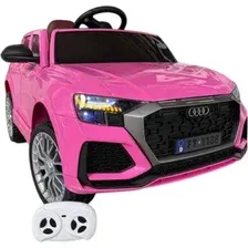 Электромобиль Baby Driver Audi A222 (розовый)