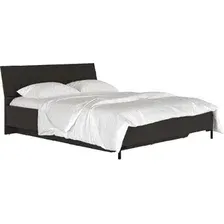 Кровать Black Red White San Gimignano LOZ160х200 Д (антрацитовый/антрацитовый/готика)