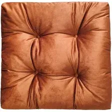 Подушка на стул MATEX Velours / 37-163 (терракотовый)