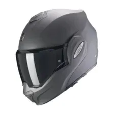 Мотошлем Scorpion Exo Exo-Tech Evo Solid (р. 2XL, антрацит матовый)