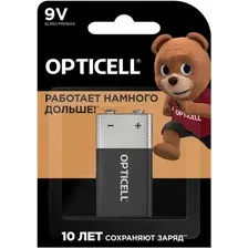 Батарейка Opticell Basic 9V (1 шт)