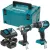 Набор электроинструмента Makita DLX2359TJ1 (шуруповерт, гайковерт, 3 АКБ, кейс)