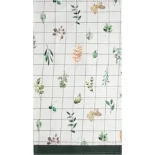 Полотенце Этель Flora вид 2 7561823 (белый/зеленый/оранжевый)