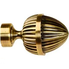 Наконечник для карниза Lm Decor YF054 Одеон 25мм (антик)
