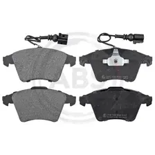 Тормозные колодки дисковые передняя ось A.B.S. 37415