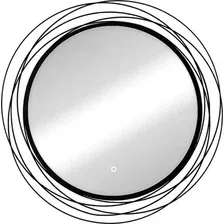 Зеркало Континент Mirel Led d 750 (черный)