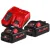 Аккумулятор с зарядным устройством Milwaukee M18 HNRG-302 (18В/3.0 Ah + 12-18В)