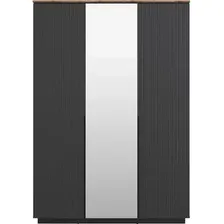 Шкаф распашной Black Red White San Gimignano SZF3D (антрацитовый/дуб нокс)