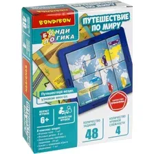Настольная игра Bondibon БондиЛогика. Путешествие по миру ВВ6335