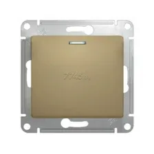 Выключатель проходной Systeme Electric Glossa GSL000463