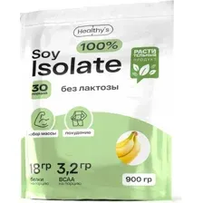 Протеин Healthys 100% Soy Isolate (900г, банан)