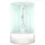 Душевая кабина Domani-Spa Delight 110 High / DS01D110HWM00 (белый/сатин-матированное стекло)