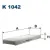 Салонный фильтр Filtron K1042