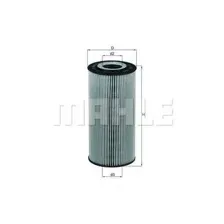 Масляный фильтр Mahle Knecht OX1231D